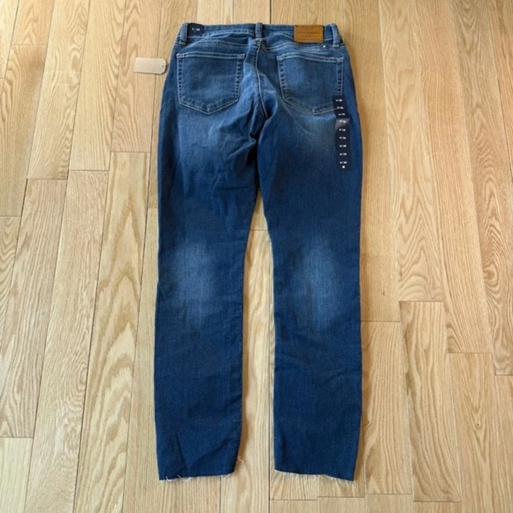 Lucky Brand Lolita Skinny Blue Wash Raw Hem Jeans Womens 6/28 NWT - Picture 4 of 7